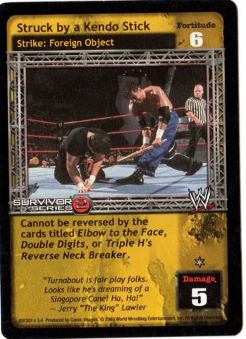 Struck by a Kendo Stick (SS2)